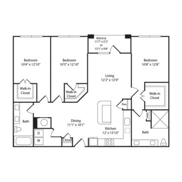 160 floor plan